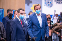 Pokaz wózków Inovatica AGV dla polskiego premiera