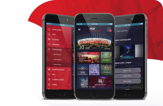 PGE National Stadium app